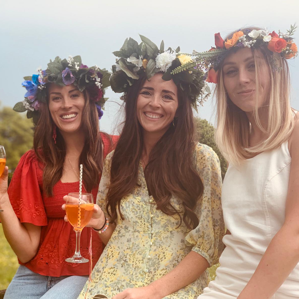 Faux Flower Crown Workshop