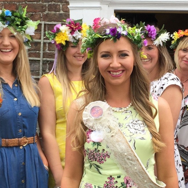 Faux Flower Crown Workshop