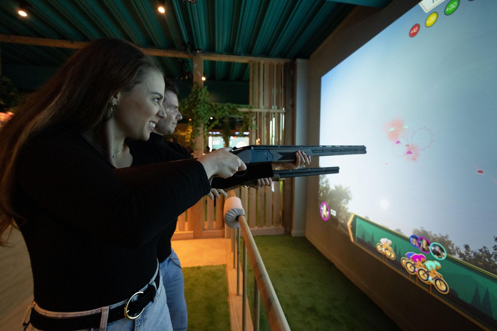 VIRTUAL CLAY SHOOTING