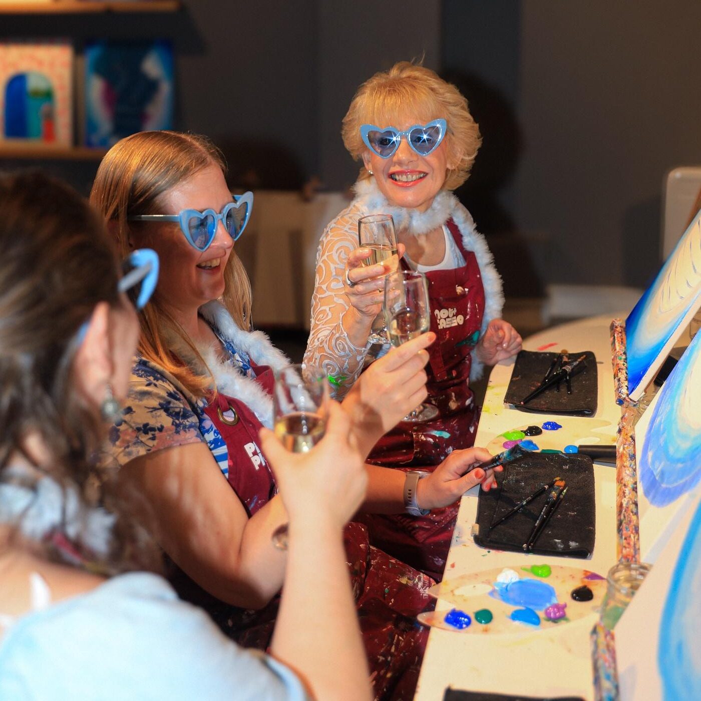Mamma Mia Sip & Paint Party
